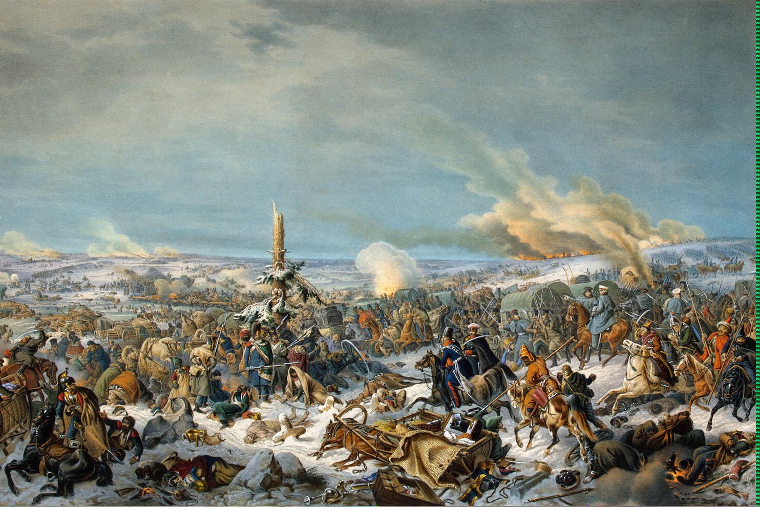 Переправа Наполеона через реку Березина. Витебск фото. 