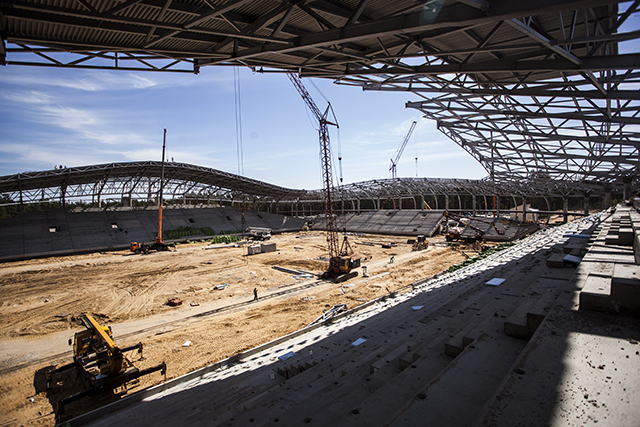 Borisov Stadium.  . 