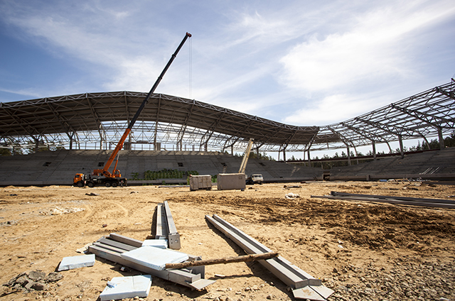 Borisov Stadium. .  . 