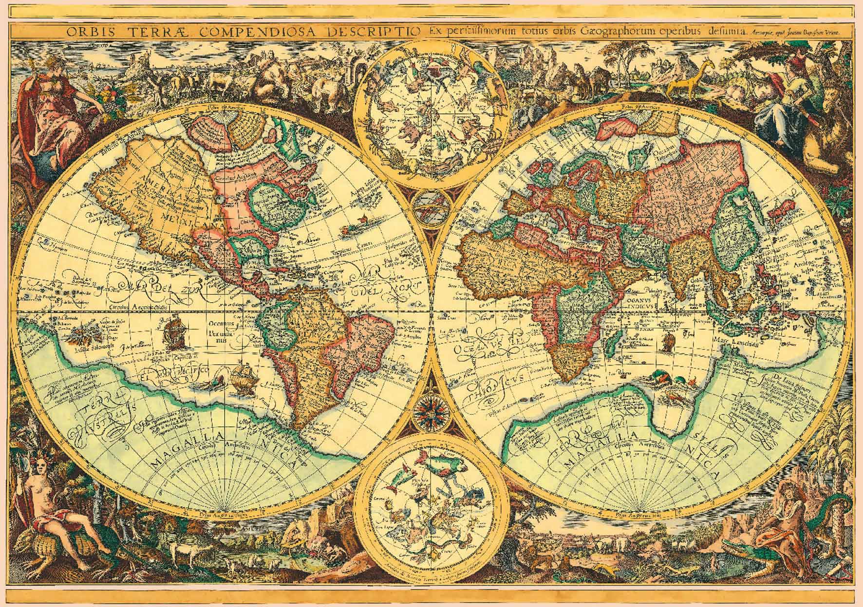 Карта мира 17 века. Карта мира 18 века. Карта географических открытий.Скачать карту. Глобус 18 века. Карта Мира средние века. Карта. Стариннаяполитическая карта мира. Какая тогда Россия была маленькая, и непонятно -