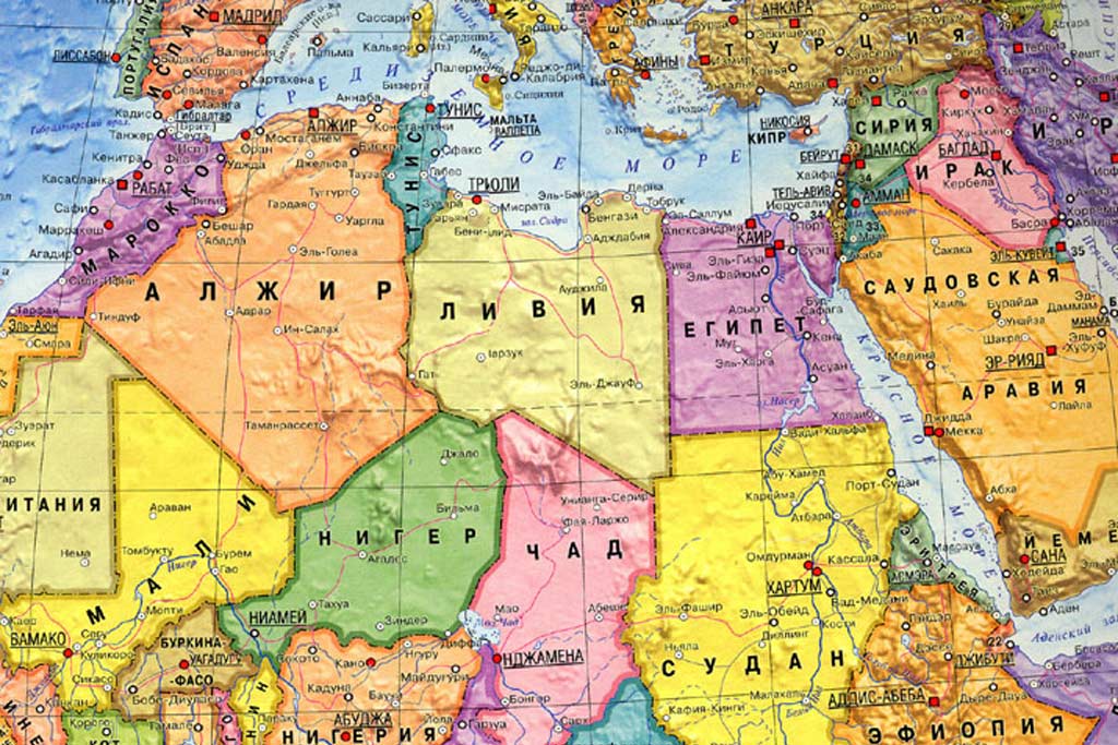 Карта мира. Северная Африка. Ливия. Карта северной Африки. Алжир. Арабские страны африки 