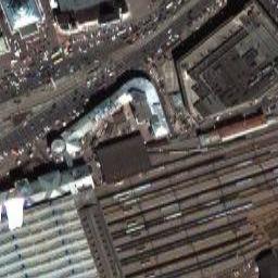 Станция метро Комсомольская на карте Москвы.  